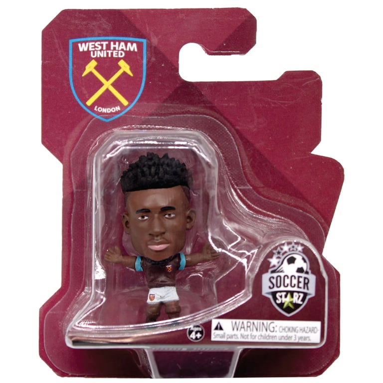 West Ham United FC Mohammed Kudus Soccerstarz Collectible Figure in Classic Home Kit