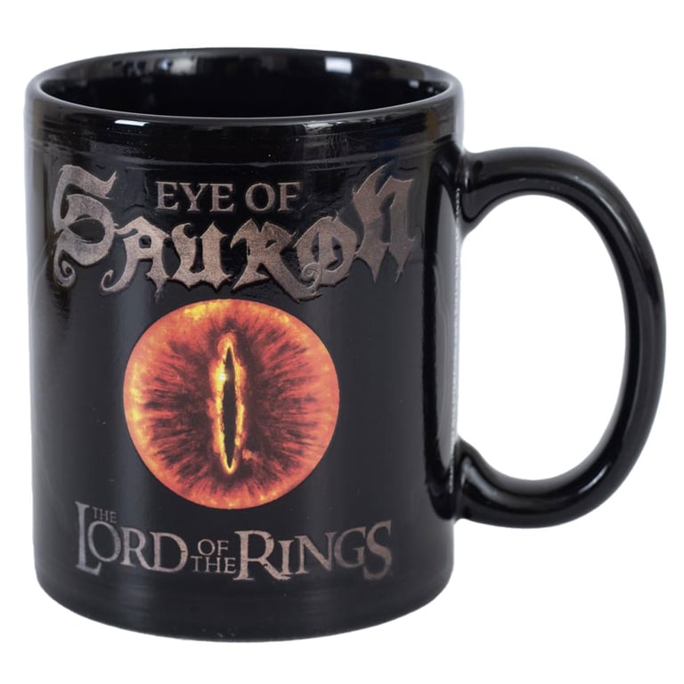 The Lord of the Rings Sauron Heat Changing Coffee Mug - Eye of Sauron Design Changes with Heat