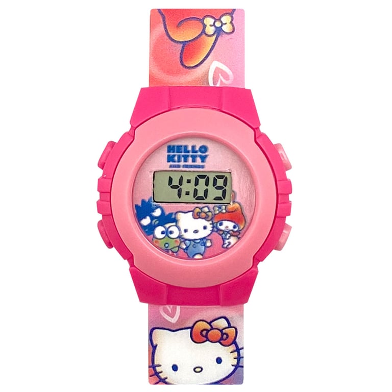 Hello Kitty Kids Digital Watch - Easy to Read Display with Vibrant Hello Kitty Strap