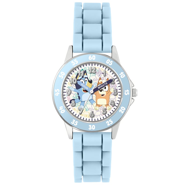 Bluey Junior Analogue Watch - Easy Read Time Teacher Hands