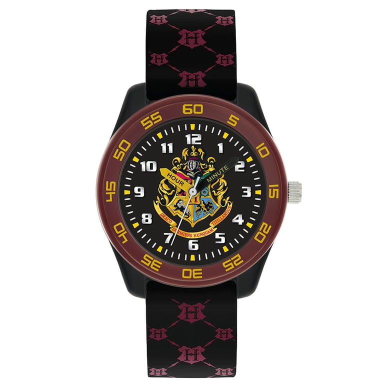 Harry Potter Hogwarts Junior Analogue Watch - Time Teacher with Silicone Strap and 1 Year Guarantee
