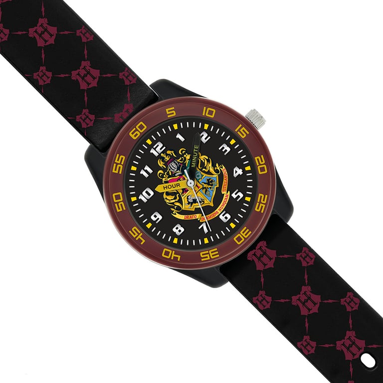 Harry Potter Hogwarts Junior Analogue Watch - Time Teacher with Silicone Strap and 1 Year Guarantee
