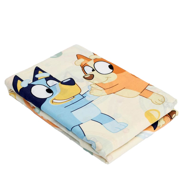Bluey Frames Junior Duvet Set - 100 Cotton, Machine Washable Bedding for Toddlers and Cot Beds