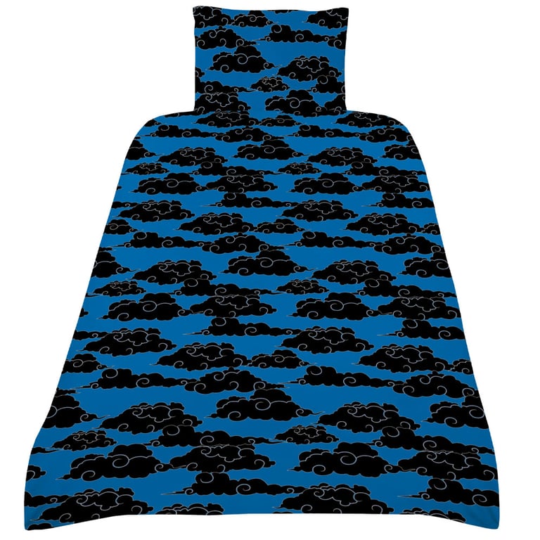 Naruto Shippuden Single Duvet Set - 60 Cotton, Machine Washable Bed Linen