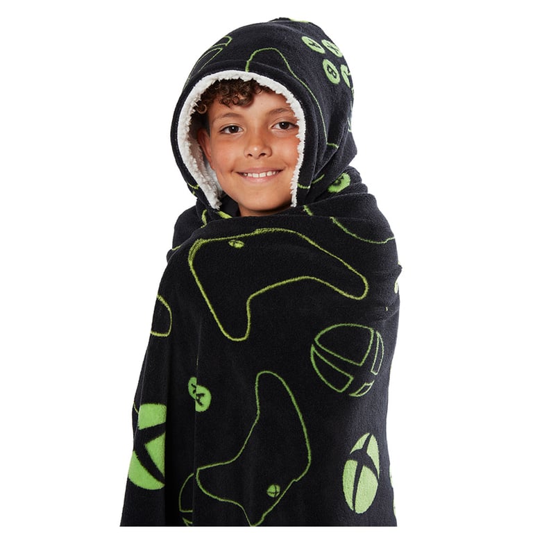 Xbox Youth Luxury Hooded Fleece Blanket - Super Soft & Warm