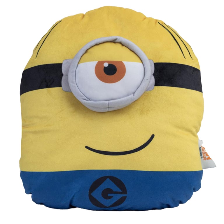 Despicable Me Mel the Minion Polyester Cushion - Spot Clean Home Decor