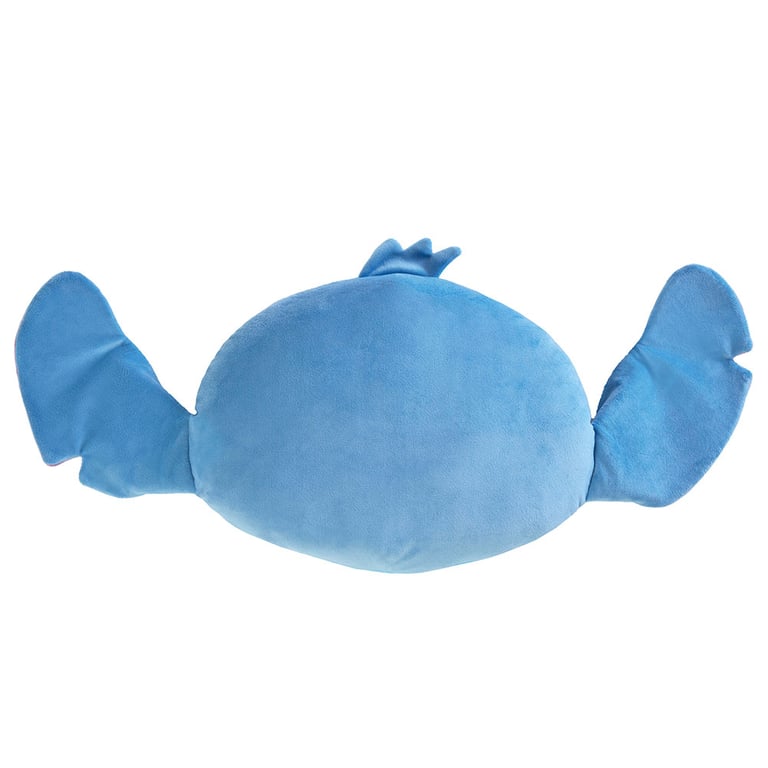Stitch Shaped Cushion - Soft Velvety 100 Polyester Home Decor Pillow