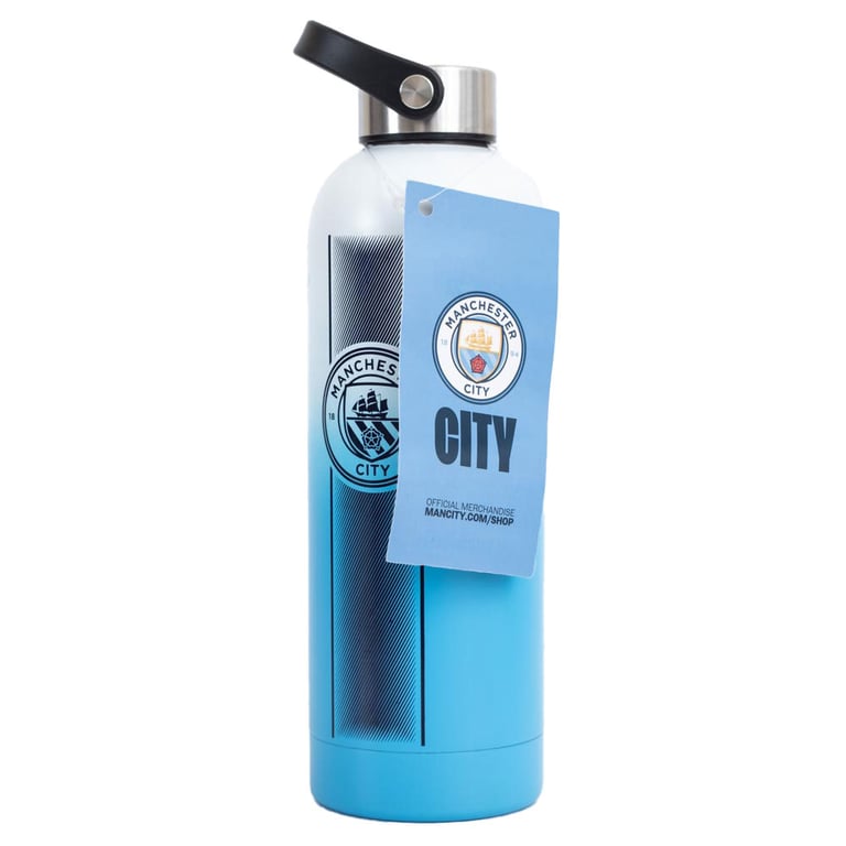Manchester City FC Chunky Thermal Vacuum Flask - 24hr Temperature Retention