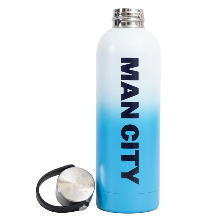Manchester City FC Chunky Thermal Vacuum Flask - 24hr Temperature Retention