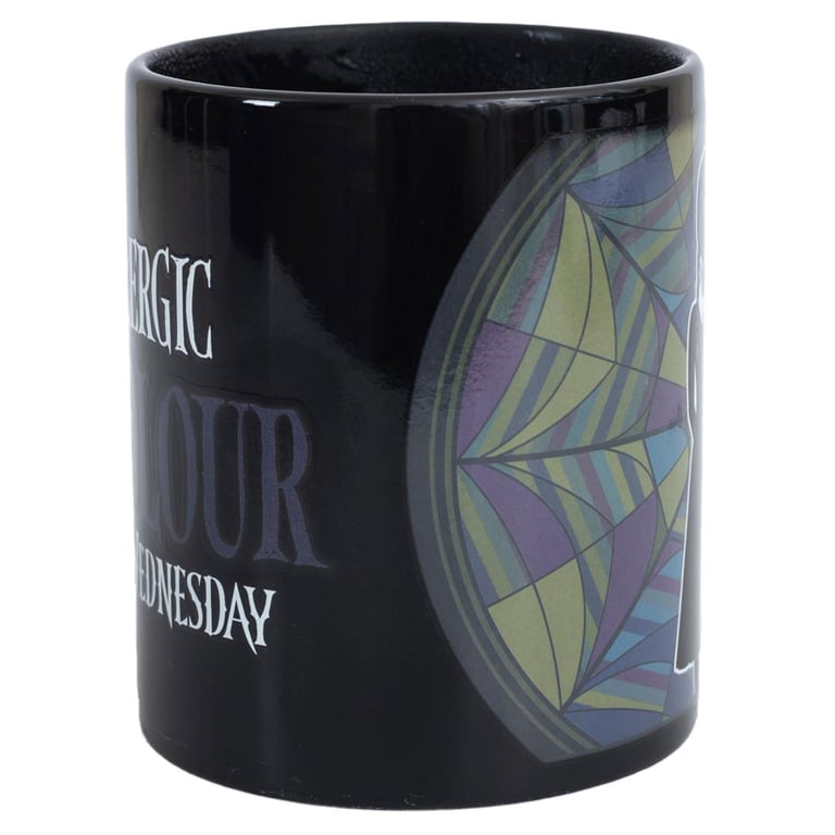 Wednesday Heat Changing Mug - Ceramic Design Changes with Temperature