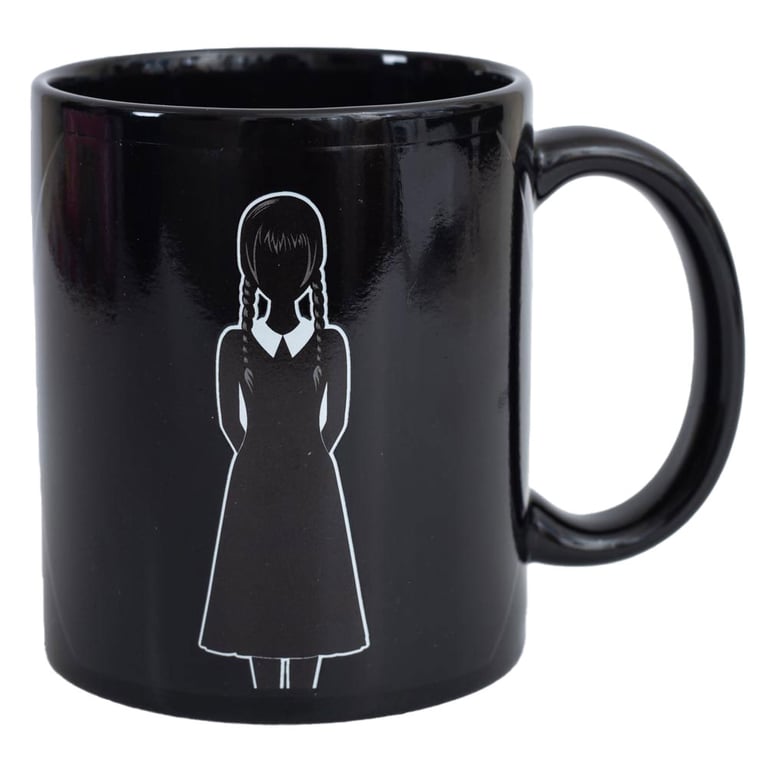 Wednesday Heat Changing Mug - Ceramic Design Changes with Temperature