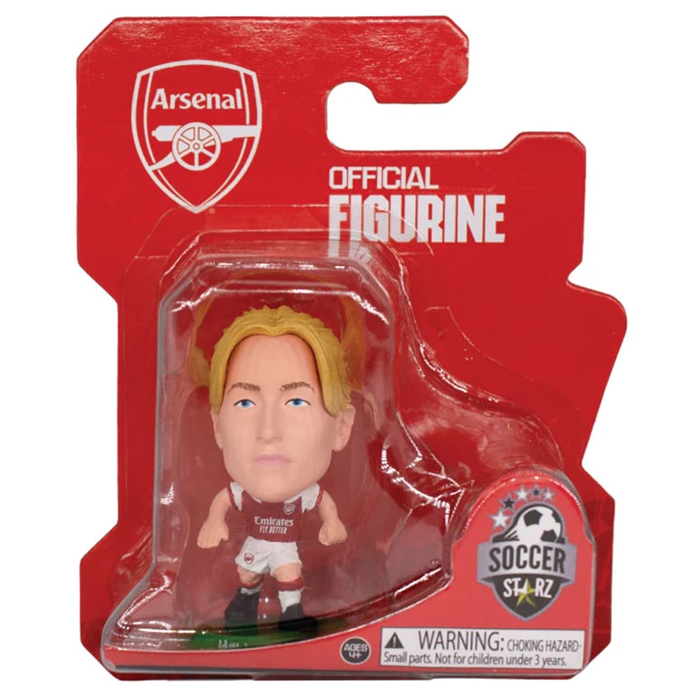 Arsenal WFC SoccerStarz Leah Williamson Collectible Figure - 5cm Tall Home Kit Edition