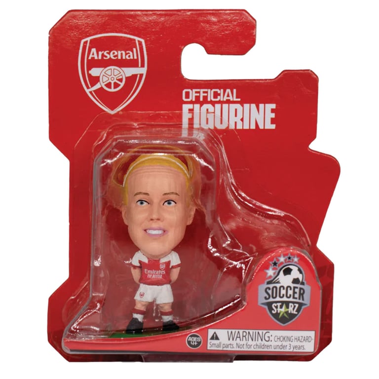 Arsenal WFC SoccerStarz Mead - 5cm Tall Collectable Figure in Classic Home Kit