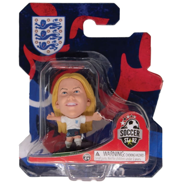 Alessia Russo England Lionesses Soccerstarz Collectable Figure - 5cm Tall Home Kit Edition