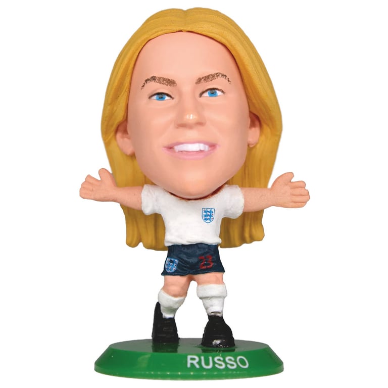 Alessia Russo England Lionesses Soccerstarz Collectable Figure - 5cm Tall Home Kit Edition