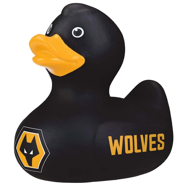 Wolverhampton Wanderers FC Official Blue Bath Duck with Club Crest