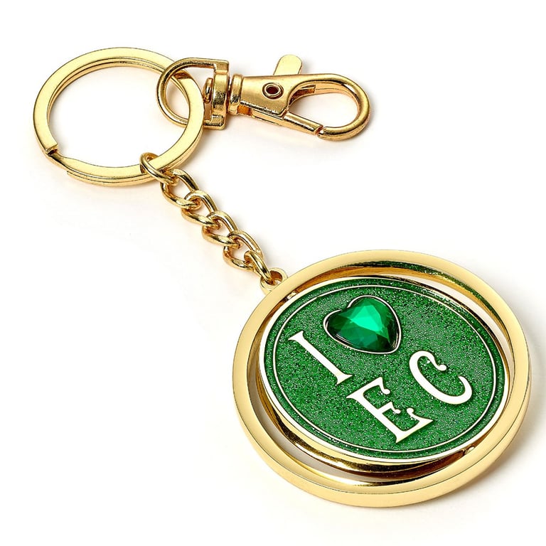 Wicked Emerald City Spinner Keyring - Glinda & Elphaba Charm