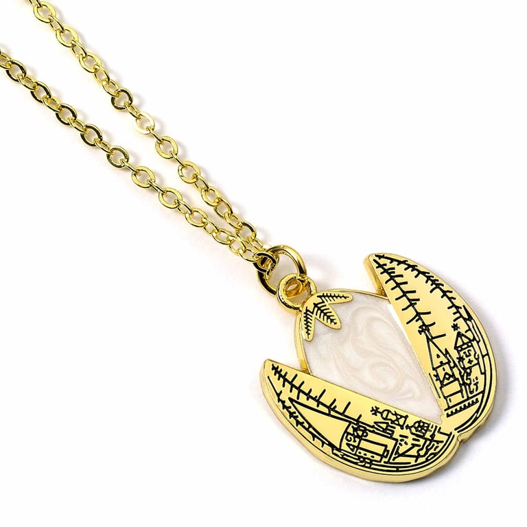 Harry Potter Luxury Golden Egg Gift Tin with Necklace - Collectible Jewelry Accessory