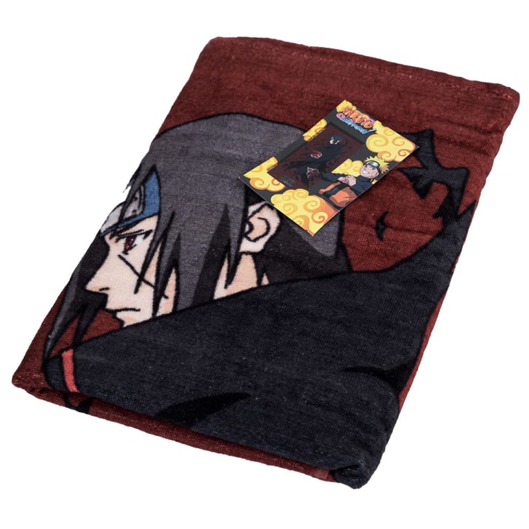 Naruto Shippuden Itachi Uchiha 100 Velour Cotton Beach Towel