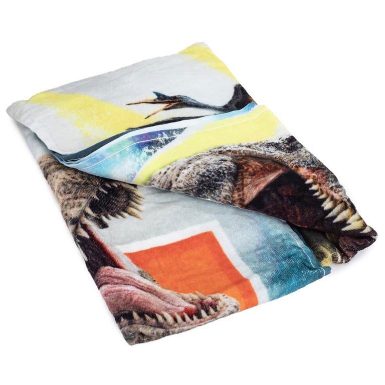 Jurassic World Velour 100 Cotton Dinosaur Beach Towel