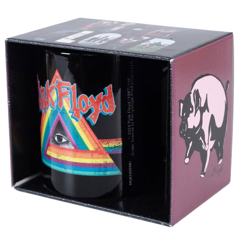 Pink Floyd Providence Ceramic Coffee Mug with Classic Kiln-Fired Design