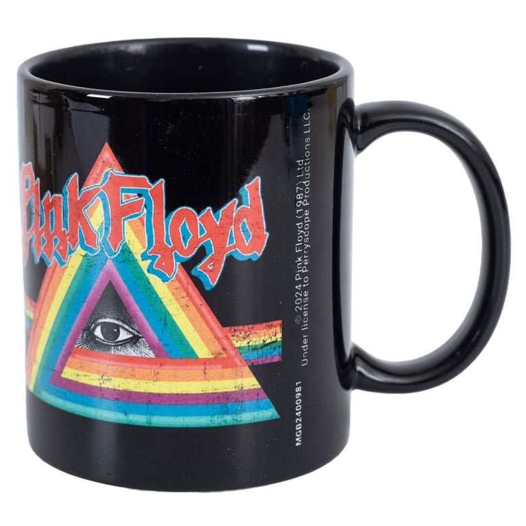 Pink Floyd Providence Ceramic Coffee Mug with Classic Kiln-Fired Design