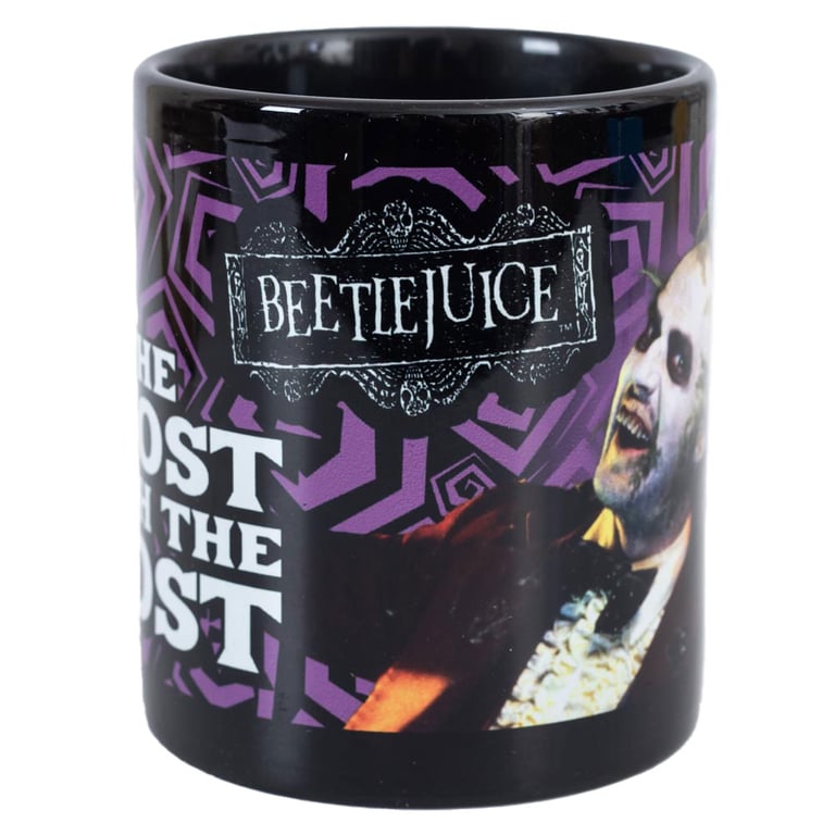 Beetlejuice Ceramic Coffee Mug - The Ghost With The Most