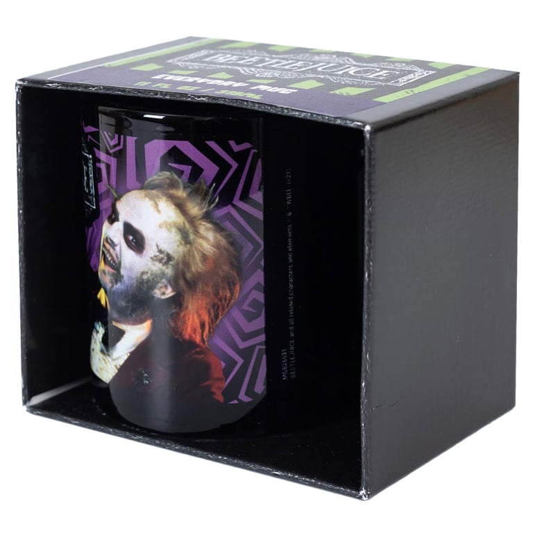 Beetlejuice Ceramic Coffee Mug - The Ghost With The Most