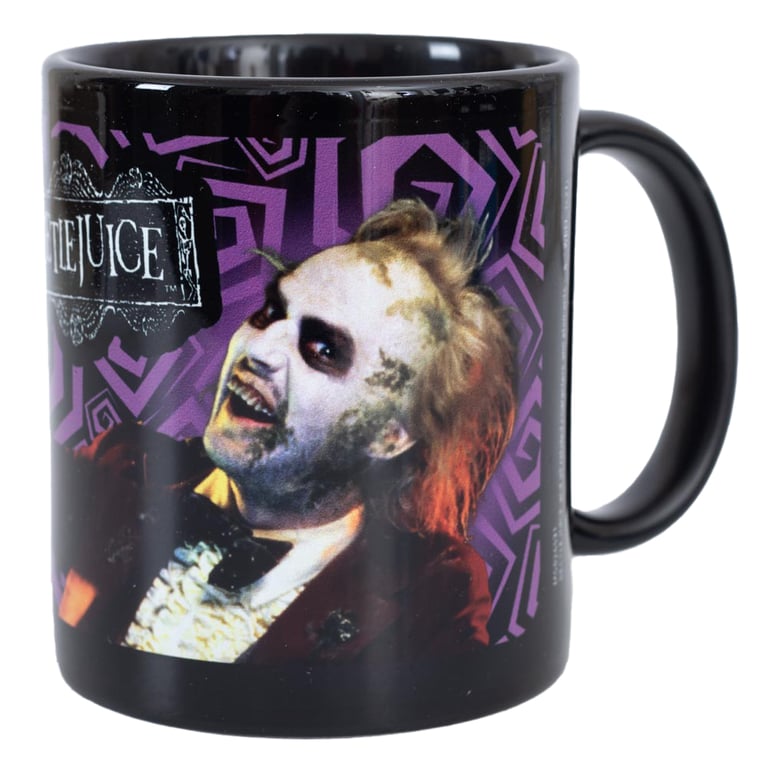 Beetlejuice Ceramic Coffee Mug - The Ghost With The Most