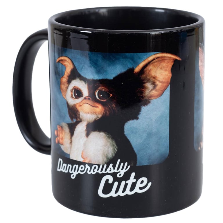 Dangerously Cute Gremlins Ceramic Coffee Mug - Black Home Decor