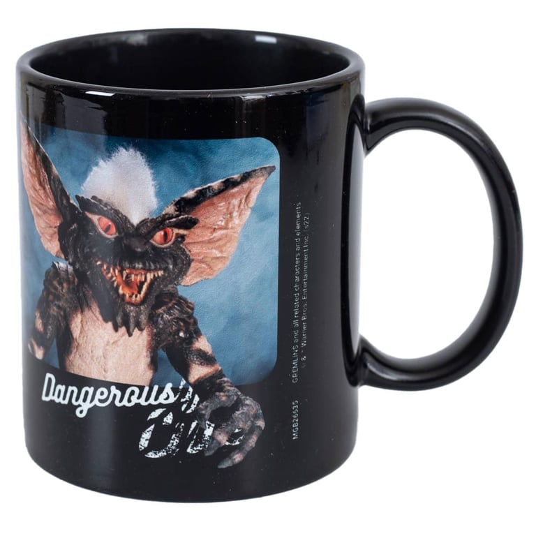 Dangerously Cute Gremlins Ceramic Coffee Mug - Black Home Decor