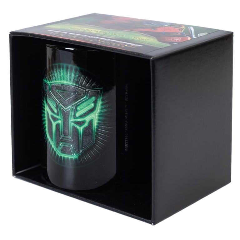 Transformers Ceramic Coffee Mug - RISE OF THE BEASTS Logo Design