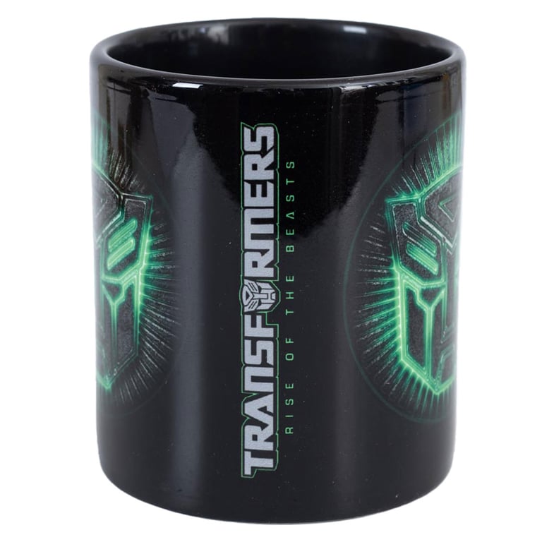 Transformers Ceramic Coffee Mug - RISE OF THE BEASTS Logo Design