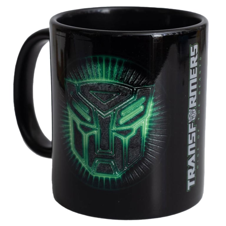 Transformers Ceramic Coffee Mug - RISE OF THE BEASTS Logo Design