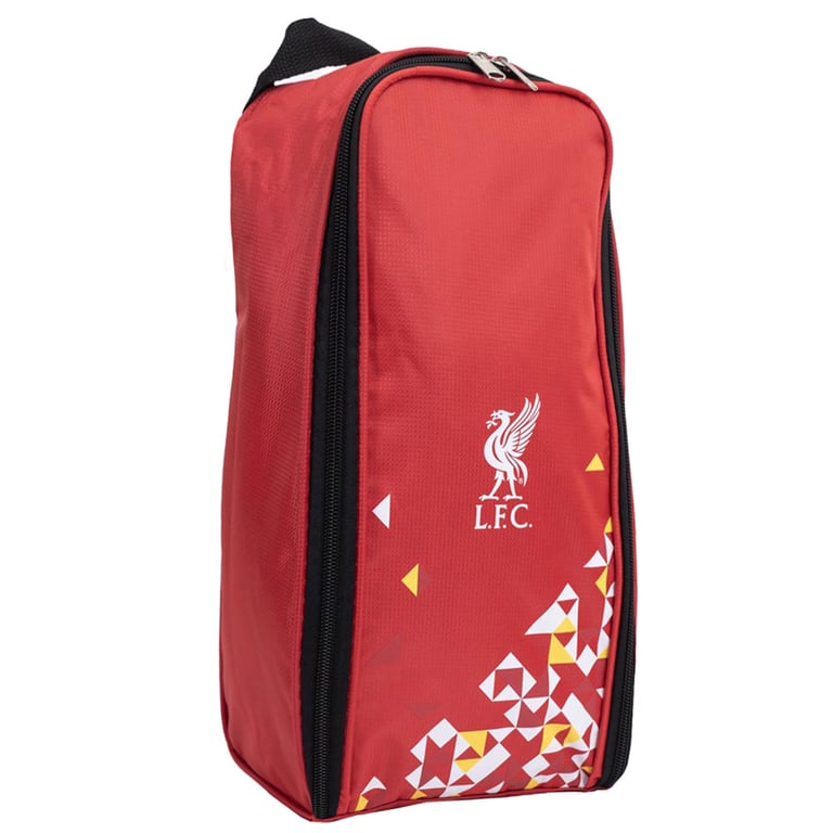 Liverpool FC Particle Boot Bag - Full Colour Crest, Double Zipped Storage