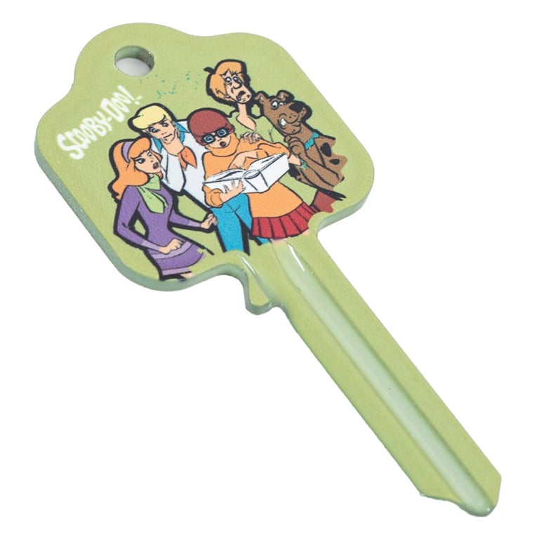 Scooby-Doo Door Key - High Quality Blank Key with Detailed Designs for UL Profile Locks