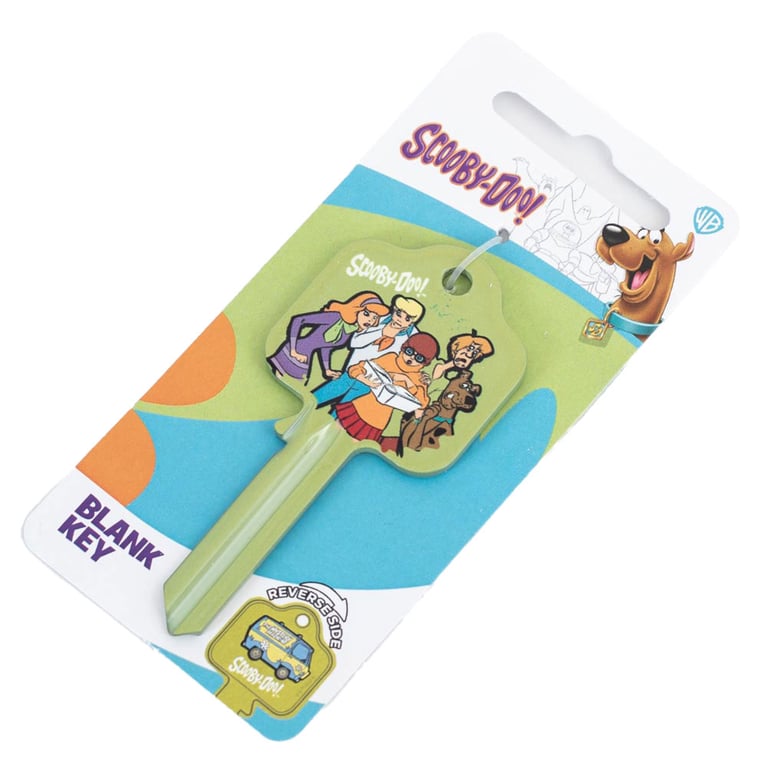 Scooby-Doo Door Key - High Quality Blank Key with Detailed Designs for UL Profile Locks