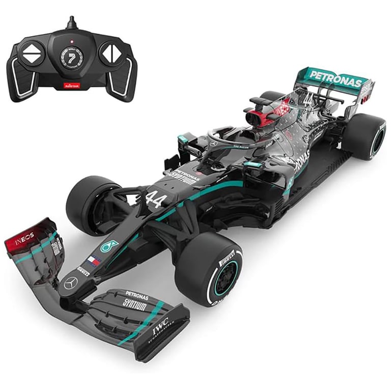 Mercedes AMG F1 1:18 Scale Radio Controlled Car with Spring Suspension and Multi Direction Racing