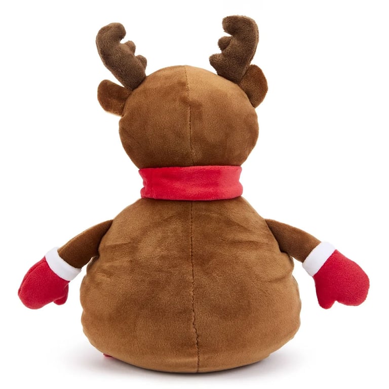 Liverpool FC Plush Reindeer with LFC Crest and Weighted Base