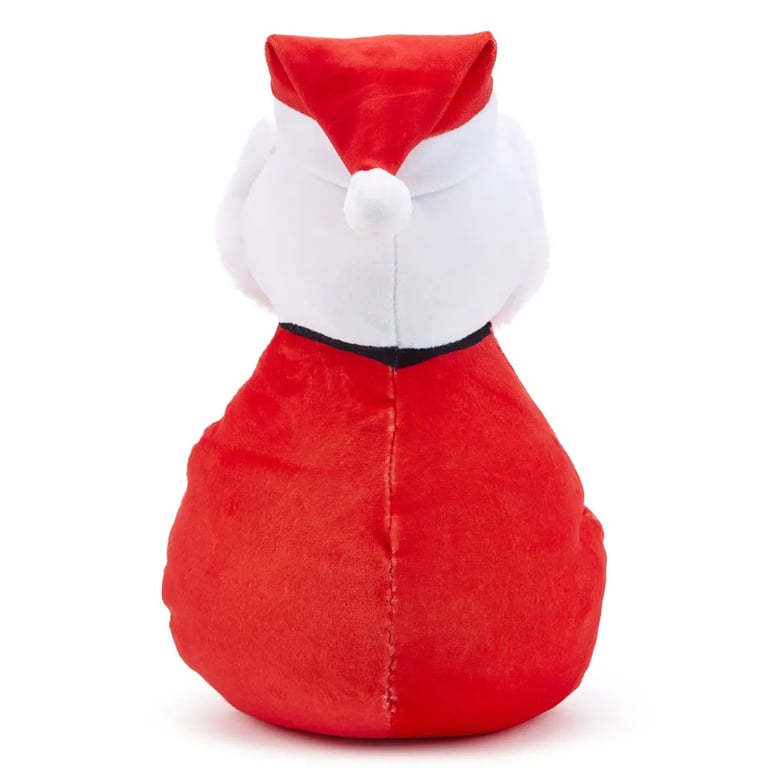 Liverpool FC Plush Santa - Soft 100 Polyester with Weighted Base and Woven LFC Crest