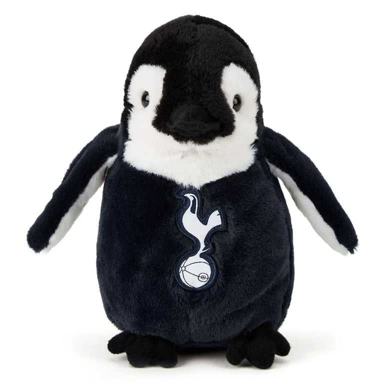 Tottenham Hotspur FC Plush Penguin - Soft 100 Polyester Football Club Themed Toy