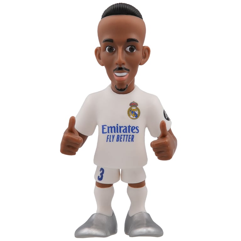 MINIX Real Madrid CF Eder Militao 12cm Football Figurine - Collectible Team Kit Model Number 3