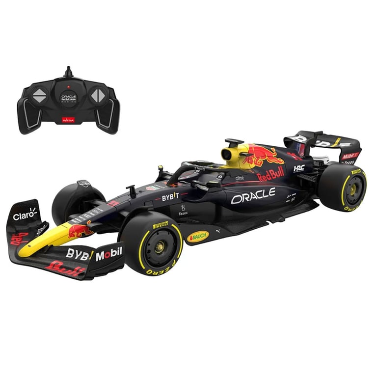 Oracle Red Bull Racing RB18 1:18 Scale Radio Controlled Car with Spring Suspension and Multi Direction Driving