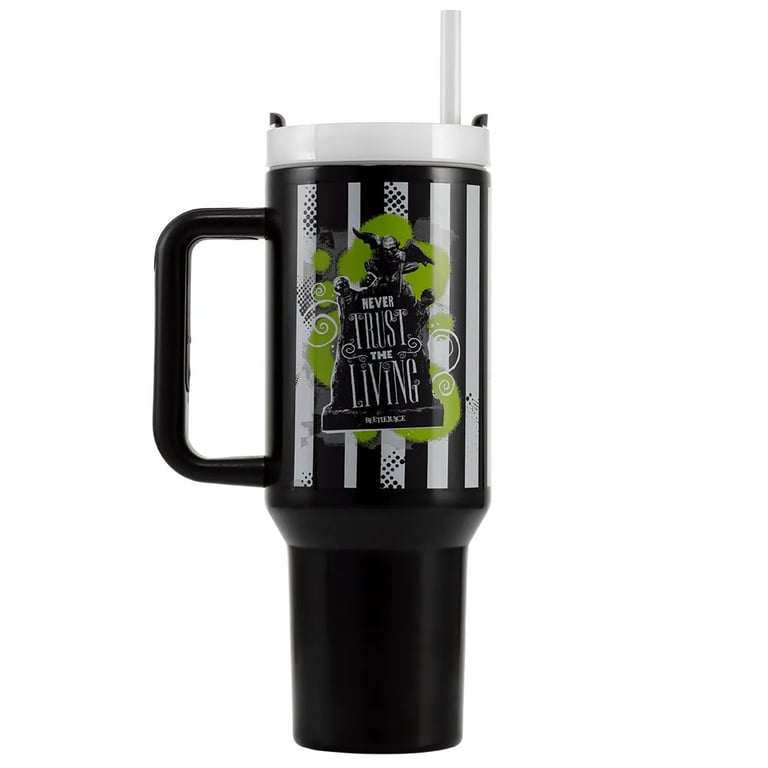 Beetlejuice 40oz Double-Walled Insulated Tumbler