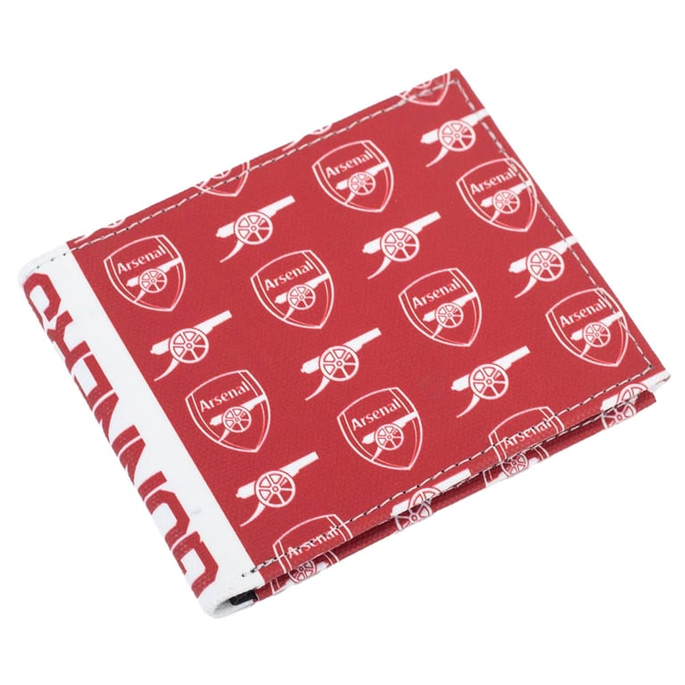 Arsenal FC Multi-Icon Coloured Canvas Bi-Fold Wallet