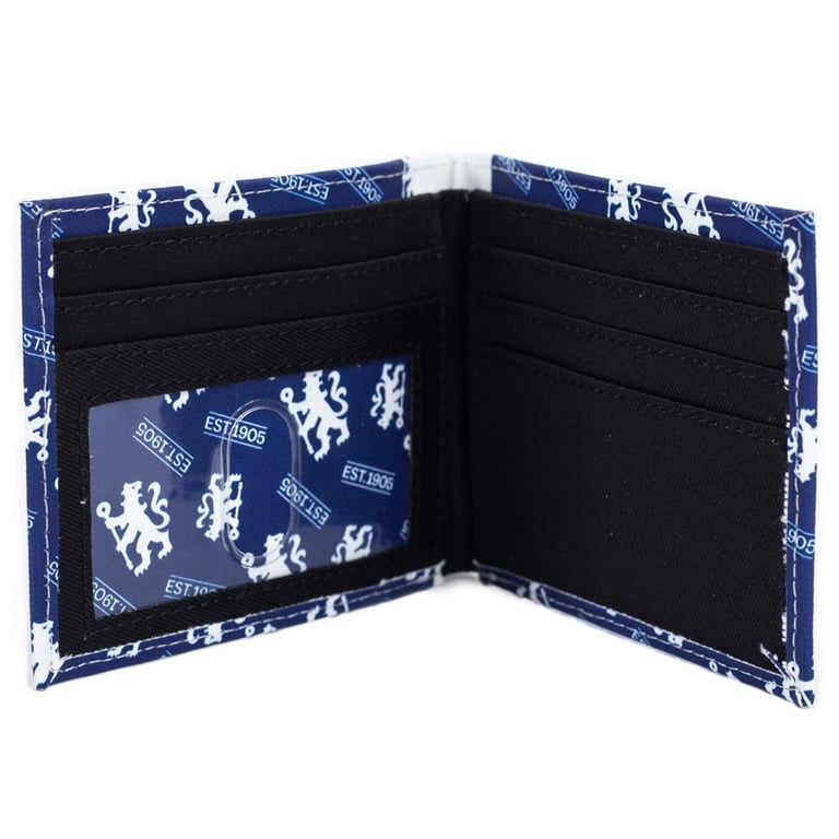 Chelsea FC Multi Icon Bi-Fold Wallet - Card Holder & Note Pocket