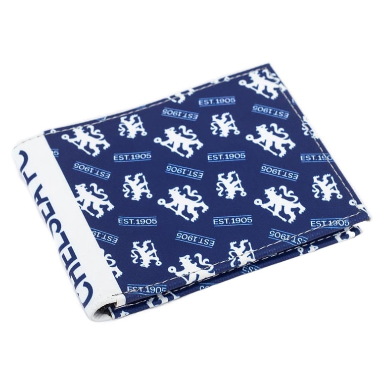 Chelsea FC Multi Icon Bi-Fold Wallet - Card Holder & Note Pocket
