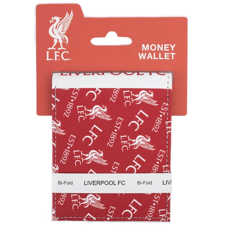 Liverpool FC Multi Icon Brushed Canvas Bi-Fold Wallet