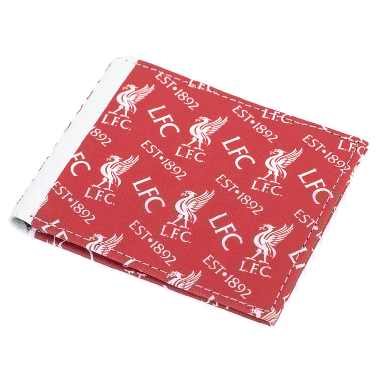 Liverpool FC Multi Icon Brushed Canvas Bi-Fold Wallet