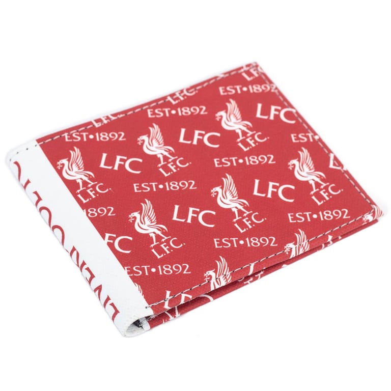 Liverpool FC Multi Icon Brushed Canvas Bi-Fold Wallet